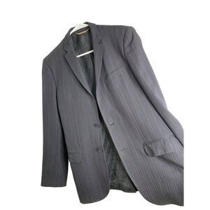 VTG Mens 38 US Dolce & Gabbana Classic Wool Navy Blazer Italy 7170